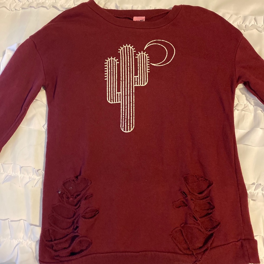 Long sleeve cactus shirt